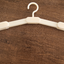 Percha Plegable de Viaje - Blanco Panza de Pez - 1 Pieza