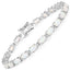 Bracelet en argent sterling avec opale créée de 3,50 carats