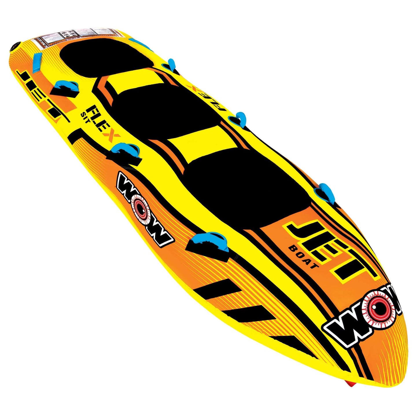 WOW Sports Jet Boat Tubo de Agua Remolcable para 3 Personas
