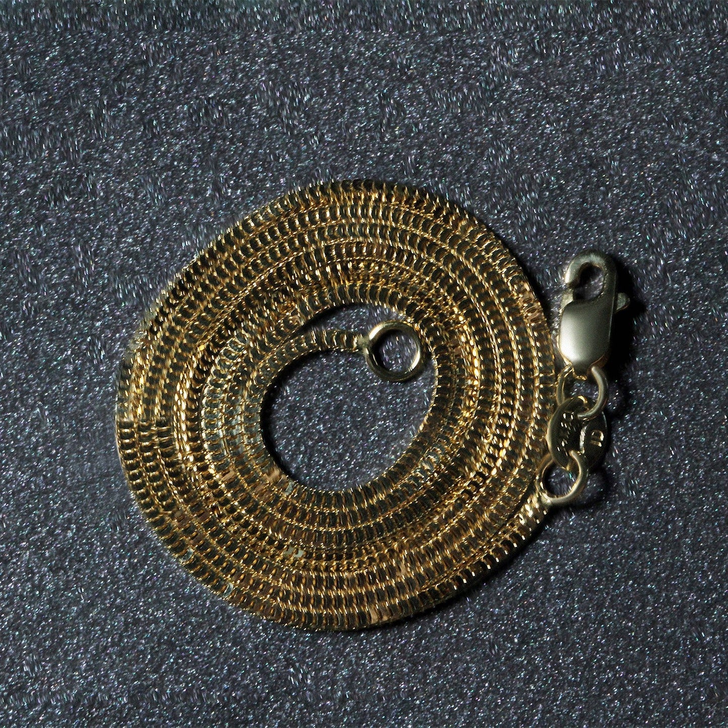 Cadena Milano de Oro Amarillo de 14k - 1.1mm de Elegancia