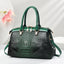 Elegant Patent Leather Large-Capacity Satchel Handbag