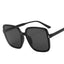 Big Square Sunglasses with Stylish Rice Nail Design