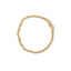 10K Yellow Gold Diamond Spiral Link Bracelet - 3 cttw