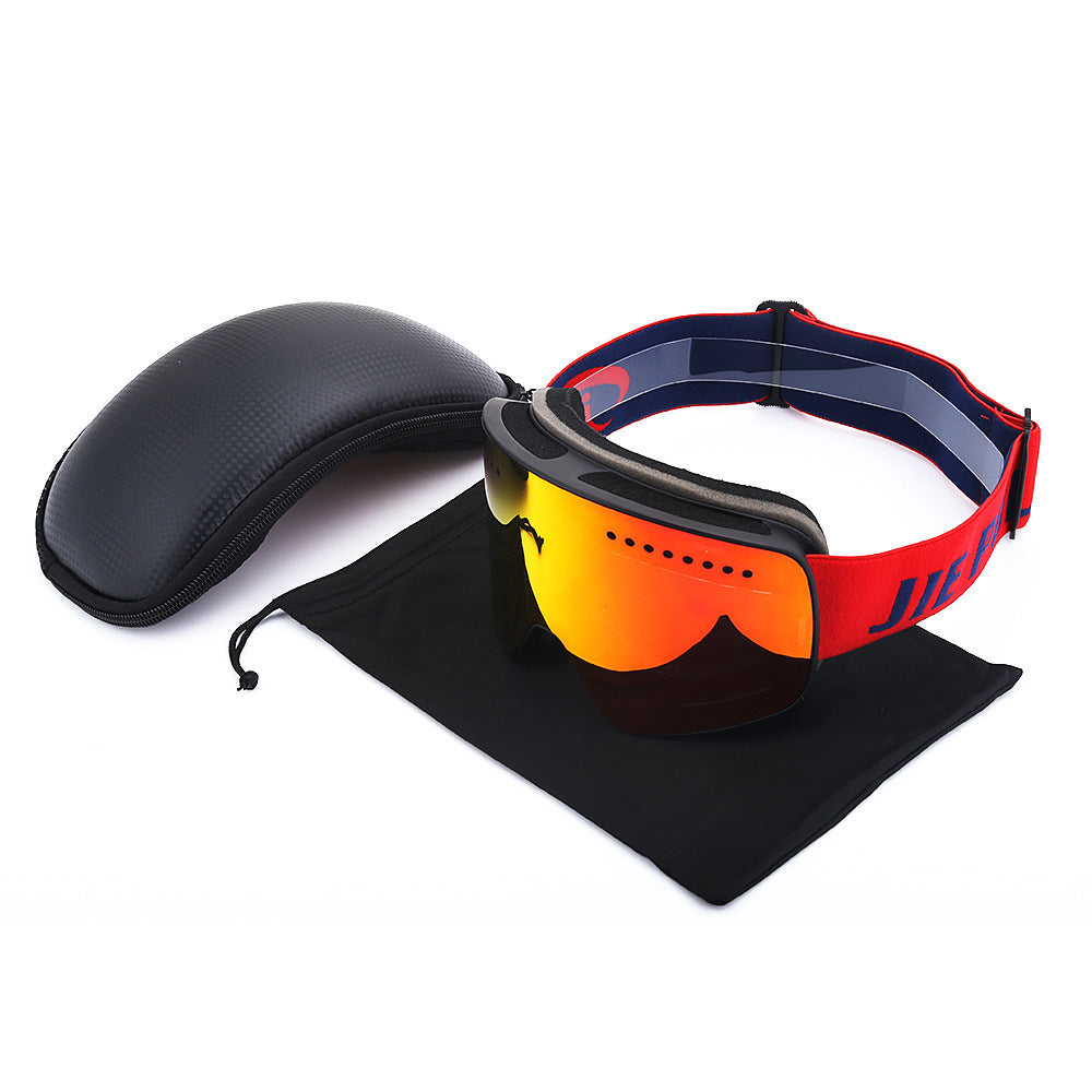 Double Layer Anti-Fog Ski Goggles for Eye Protection