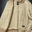 Men's Plus Size Zip Up Baseball Collar Bomber Jacket