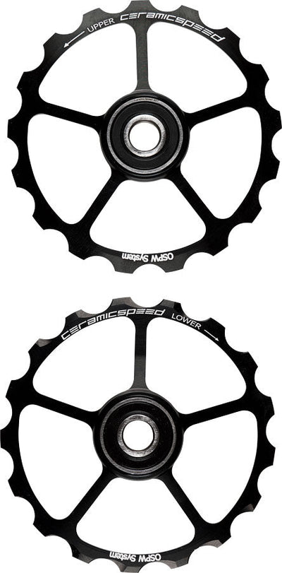 CeramicSpeed Oversized Pulley Wheels - 17 Tooth Alloy Wheels