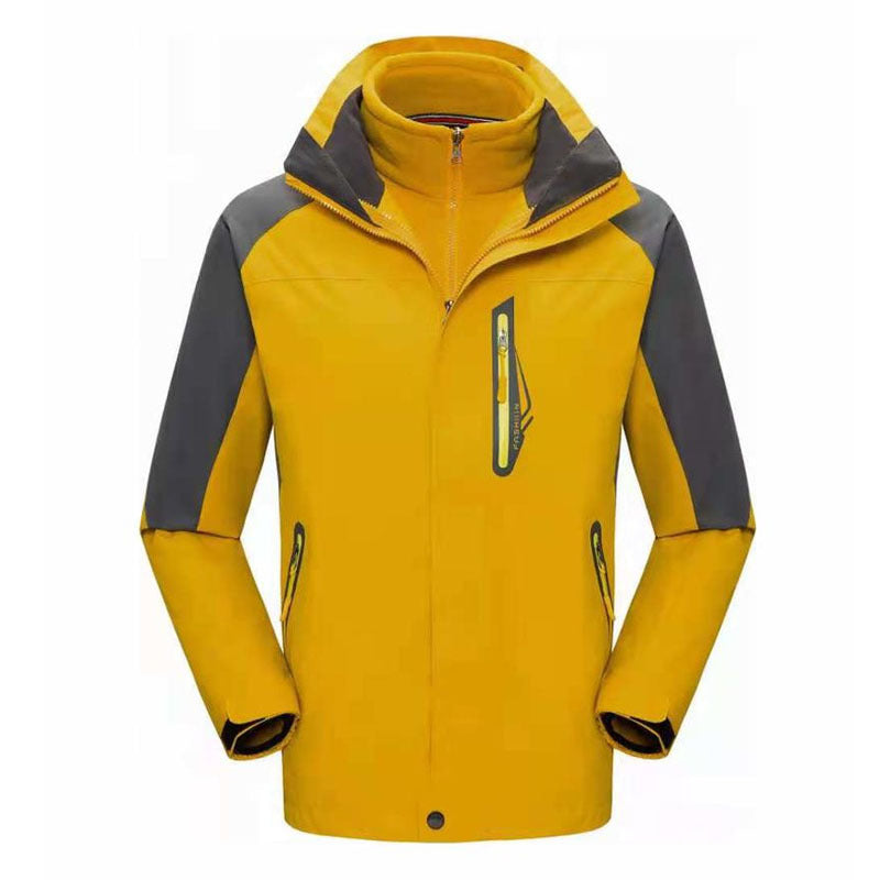 Three-in-One Winter Shell Jacket - Windproof & Waterproof