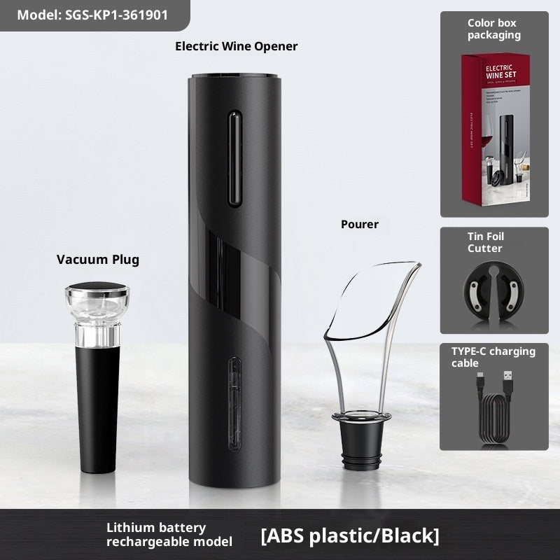 Qier USB Rechargeable Electric Bottle Opener