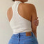 Camisole Élégante à Devant Croisé pour Femmes