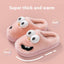 Cozy Cartoon Big Eye Dog Cotton Slippers for Women