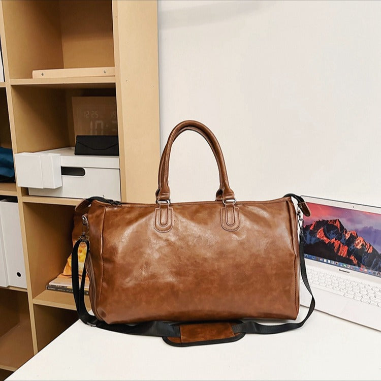 Sporty Minimalist Travel Backpack - Large Capacity Crossbody Bag