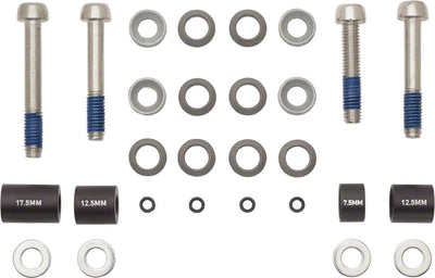 Adaptateur de frein à disque Avid/SRAM 20 mm pour montage sur poteau pour rotors avant de 180 mm et