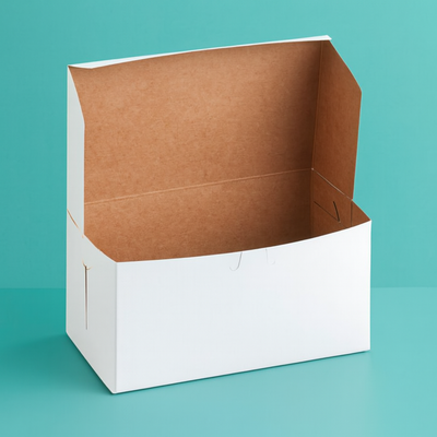 Cake Box - 8x4x4 - Cookie, Cupcake Box - Korvel