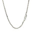 2.2mm Sterling Silver Rhodium Plated Wheat Chain