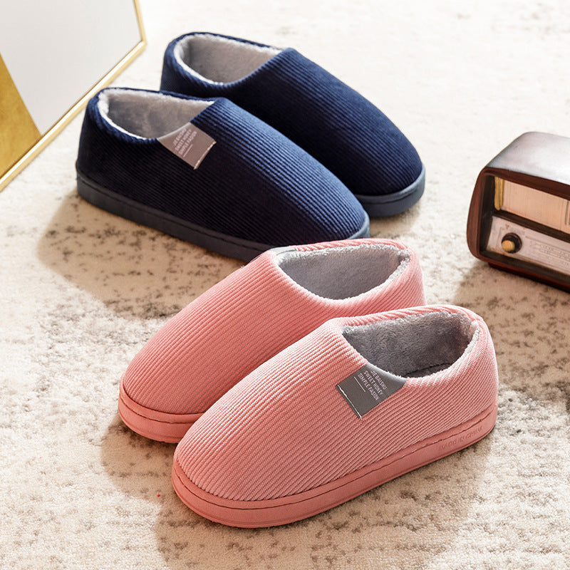 Chaussons Douillets en Peluche pour Femmes - Chaleur Hivernale
