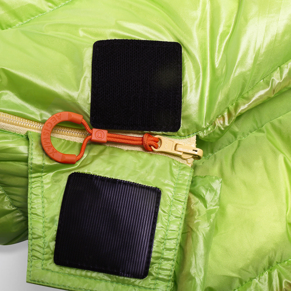 Saco de dormir de plumón portátil premium para viajes al aire libre