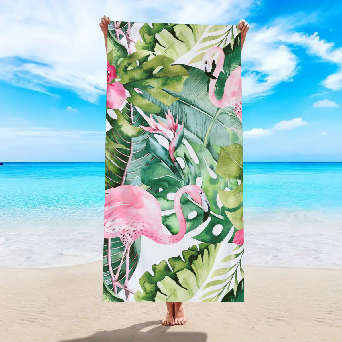 Quick-Drying Double-Sided Microfiber Beach Towel