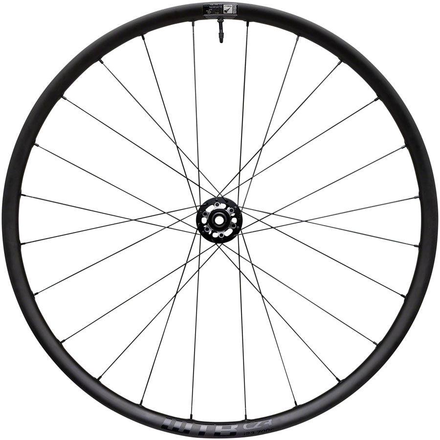 WTB CZR i23 Front Wheel - 700c 12 x 100mm Center-Lock Black 28H