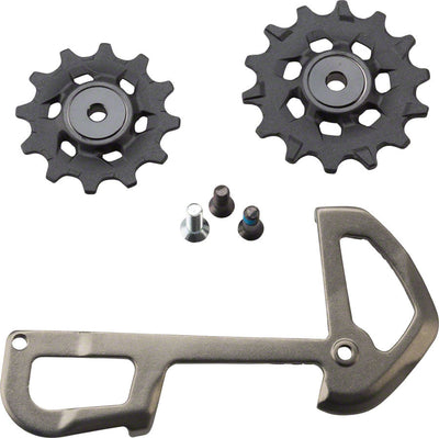 Poulies SRAM X01 Eagle et cage intérieure grise
