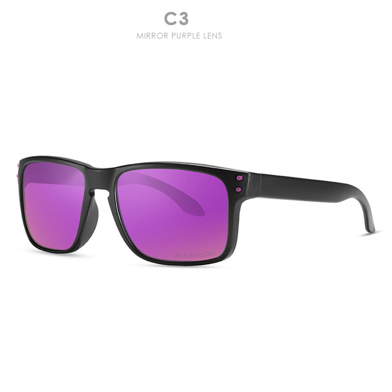 Square Sports Sunglasses for Men and Women - Multi-Color