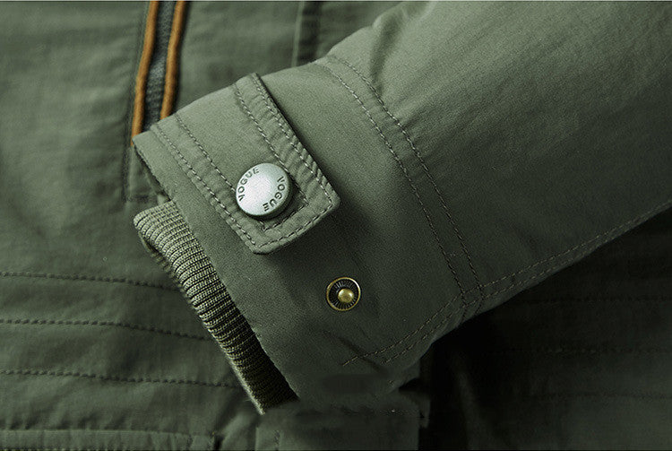 Premium Brown Cotton Parka for Young Adults