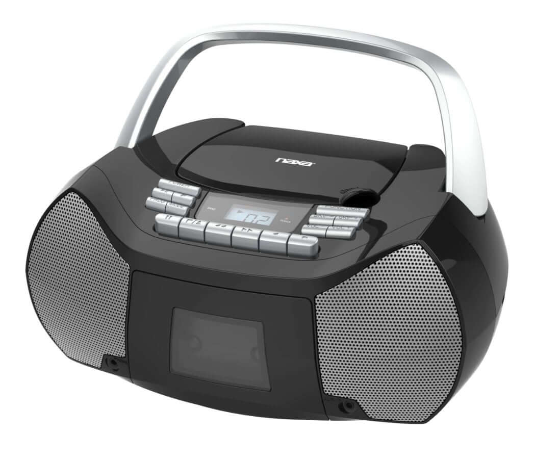 Naxa Boombox Portátil de CD/Cassette