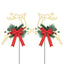 2-Pack LED Christmas Reindeer Pathway Stake Lights