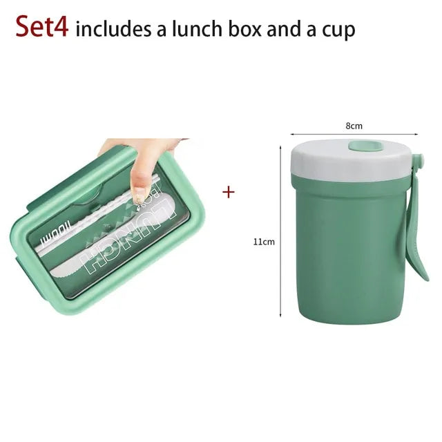 Simple Portable Lunch Box for On-the-Go Meals
