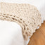 Luxurious Chunky Knitted Blanket
