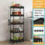 Multi-Tier Kitchen Storage Cart - Versatile & Modern Design