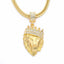 Collar con Cabeza de León para Hombre