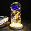 Enchanted Glass Rose Decoration for Home Decor