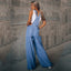 Salopette en denim pour un style sans effort