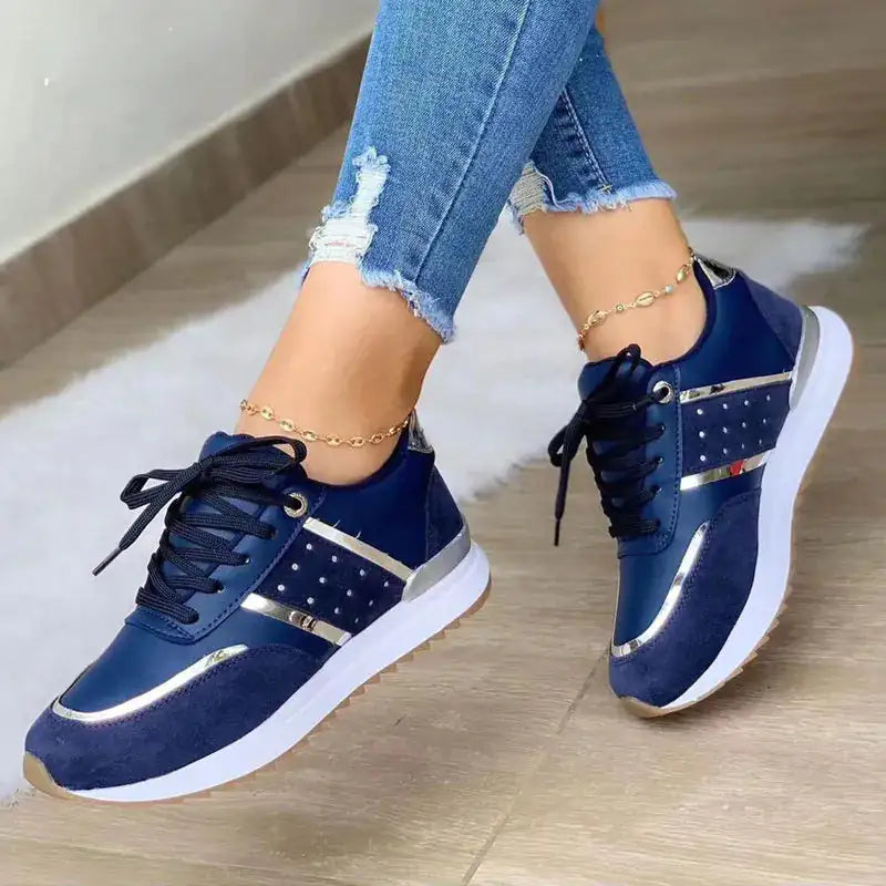 Chaussures de Sport Décontractées pour Femmes - Footwear Élégant et Confortable