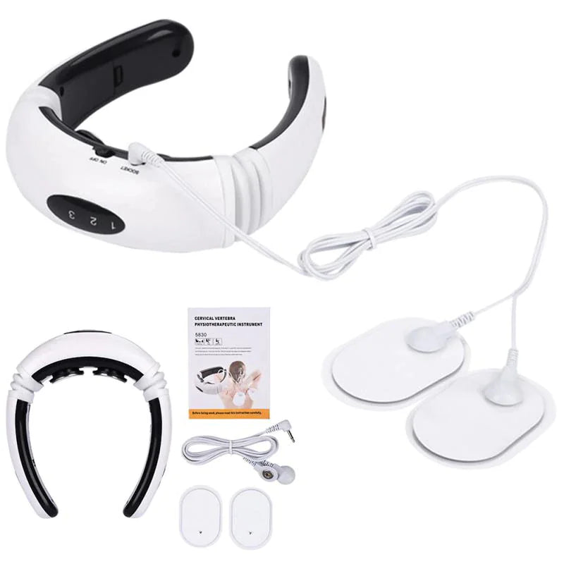 Masajeador Cervical Eléctrico Premium con Terapia Magnética