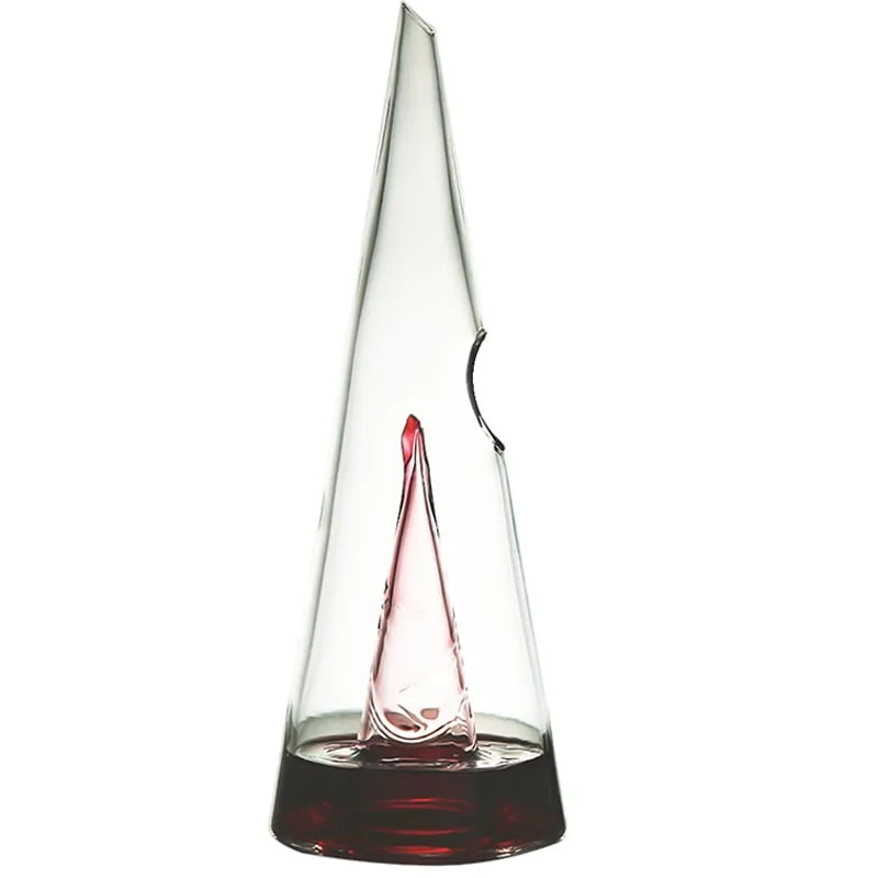 Decantador de Vino Transparente Elegante