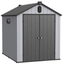XWT012 6x8ft Plastic Storage Shed for Outdoor Use
