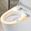 Heated seat intelligent toilet, integrated toilet, automatic flushing water tank toilet, with foot sensor flushing, white night - Korvel