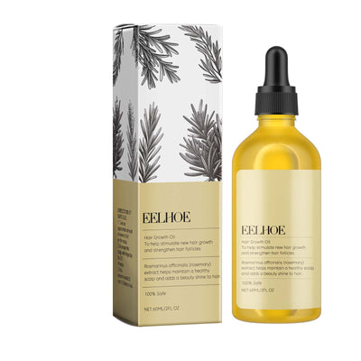 Rosemary Hair Care Essential Oil Soft Luster Hair Solid Dry Hair Fluffy Hair Care Scalp Essential Oil - Korvel
