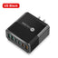 3PD+3USB mobile phone charger fast charging travel charger charging head - Korvel