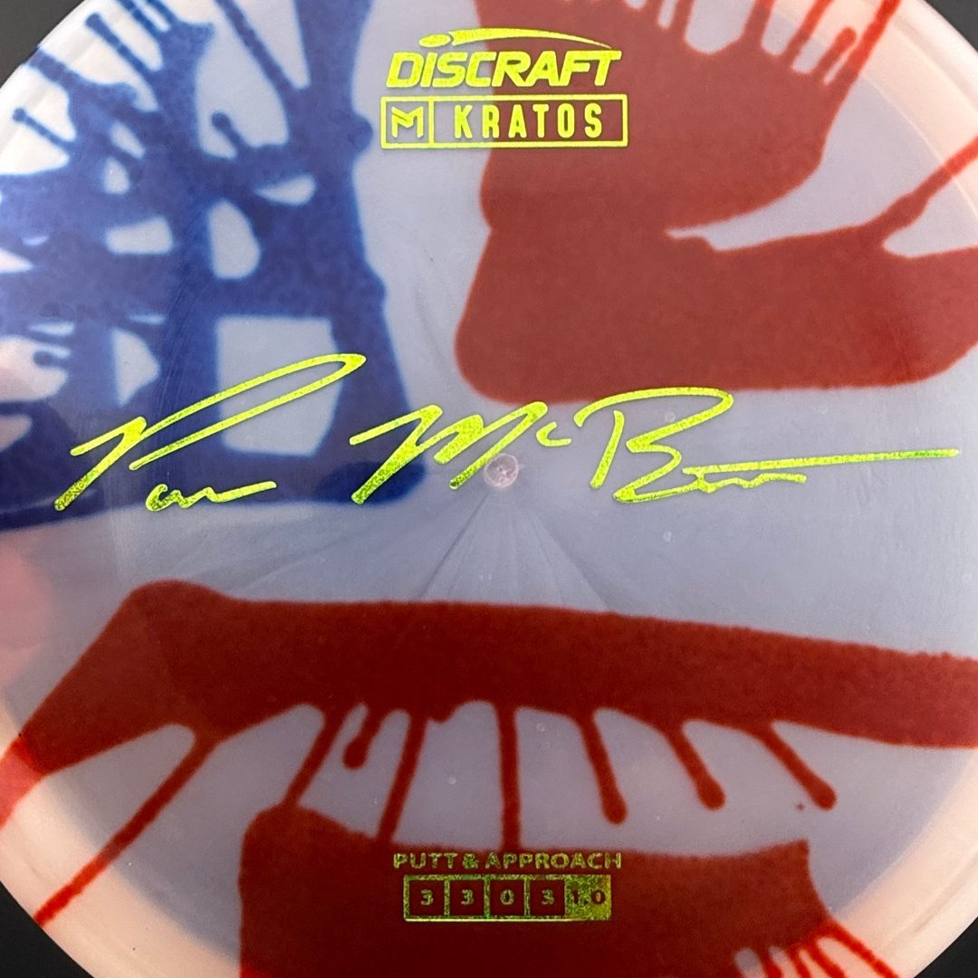 Disque Fly Dye Z Kratos - Performance Premium par Paul McBeth