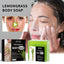Citronella Bath Soap Gently Cleanses Skin, Lightening Acne Mark, Hydrating Oil Control Whitening Non-Sticky Soap - Korvel