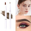 Lápiz de Cejas Doble Cabeza QIBEST - Impermeable y de Larga Duración