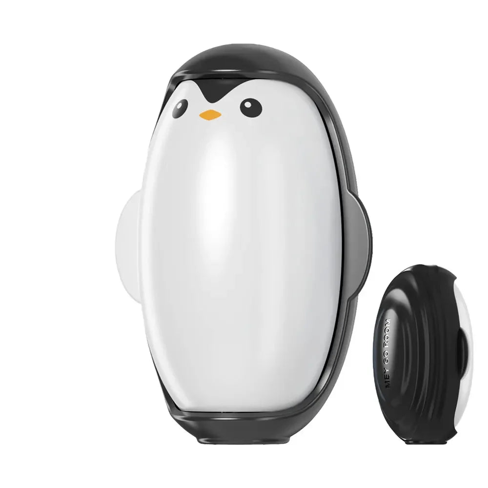 Rasoir à peluches portable Penguin - Brosse mini réutilisable