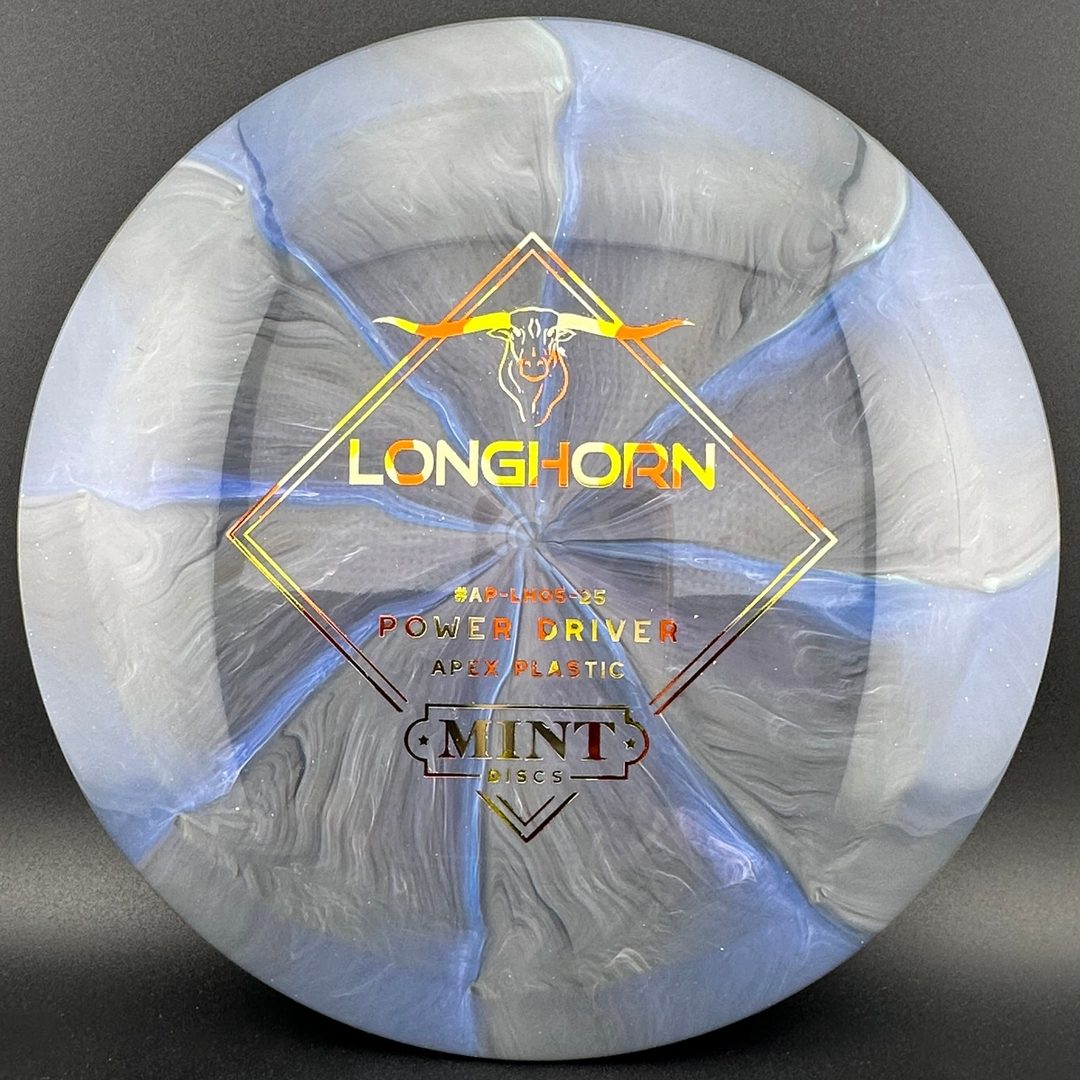 Swirly Apex Longhorn Disc Golf Driver