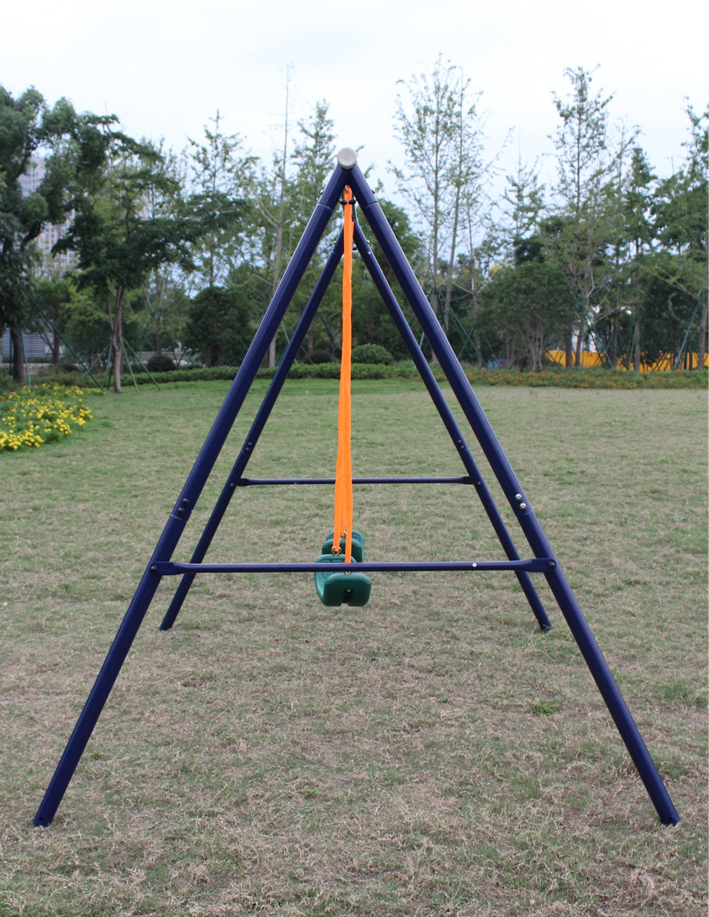 Two Station Swing Set for Children - Korvel