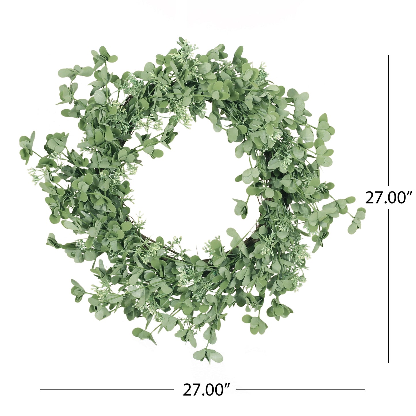 27" OXALIS CORNICULATA WREATH - Korvel