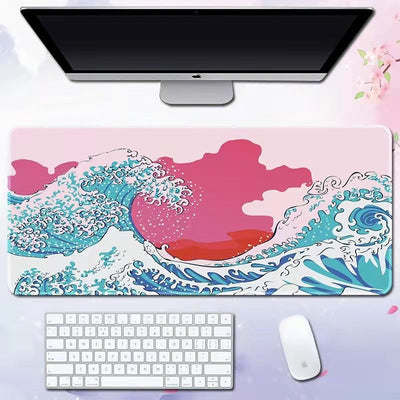 Premium Wave Mouse Pad for Enhanced Gaming Experience