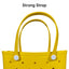 Boggs Bag: Extra Large Waterproof EVA Rubber Tote for Women, Ideal Christmas Gift & Travel Companion. - Korvel