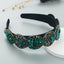 Hair Hoop Fashion Retro Baroque Crystal Head Hoop Korean High-End Hair Accessories Korean Version Of The Hair Cave - Korvel